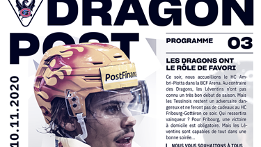 Le programme de match du soir