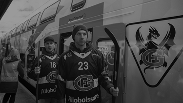 En train à Berne le 13.01